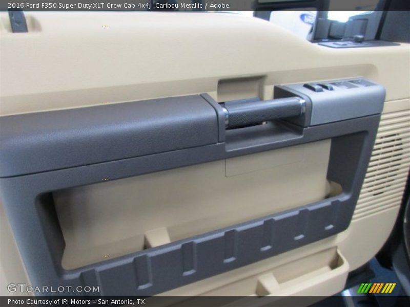Caribou Metallic / Adobe 2016 Ford F350 Super Duty XLT Crew Cab 4x4