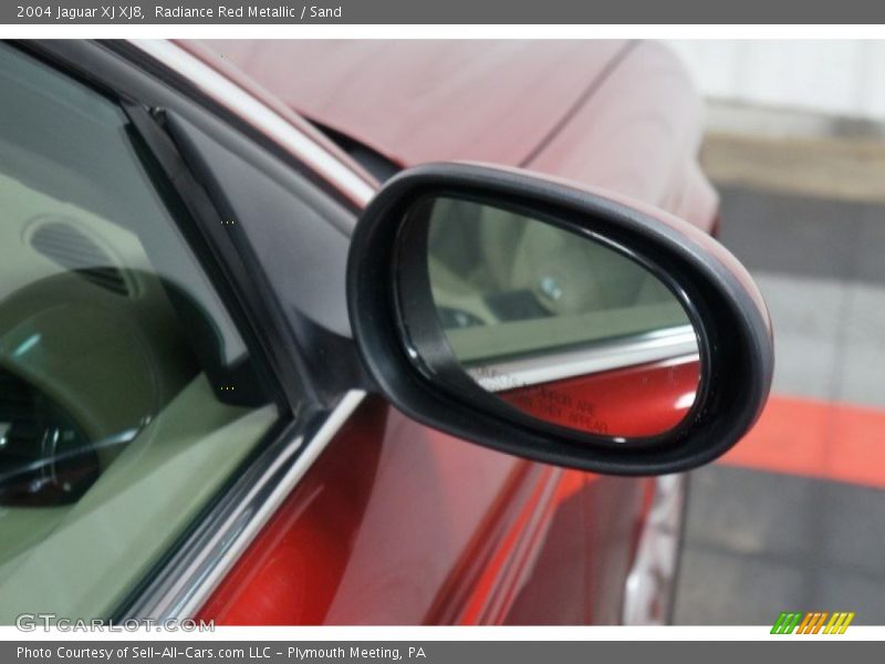 Radiance Red Metallic / Sand 2004 Jaguar XJ XJ8