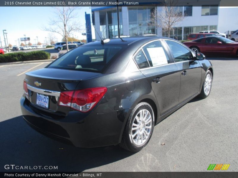 Black Granite Metallic / Medium Titanium 2016 Chevrolet Cruze Limited ECO