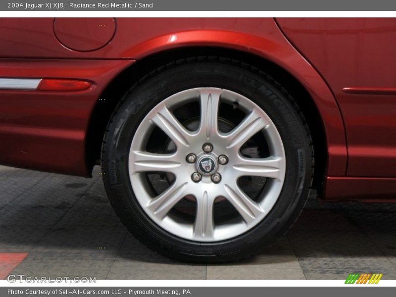 Radiance Red Metallic / Sand 2004 Jaguar XJ XJ8