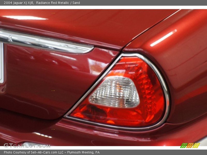 Radiance Red Metallic / Sand 2004 Jaguar XJ XJ8