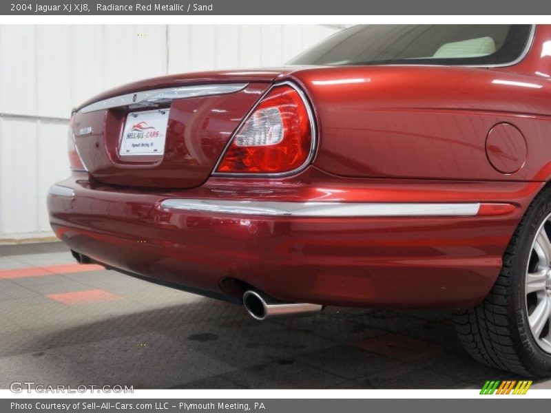 Radiance Red Metallic / Sand 2004 Jaguar XJ XJ8