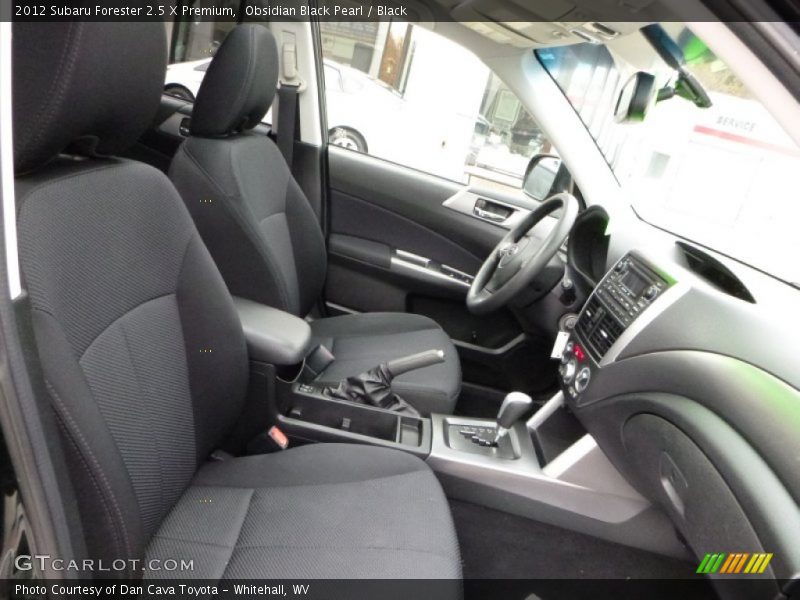 Obsidian Black Pearl / Black 2012 Subaru Forester 2.5 X Premium
