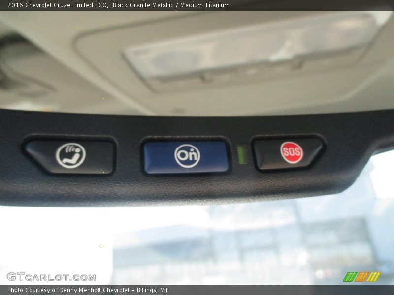 Black Granite Metallic / Medium Titanium 2016 Chevrolet Cruze Limited ECO