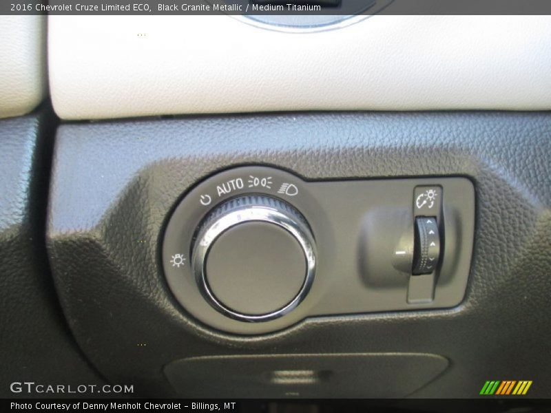 Black Granite Metallic / Medium Titanium 2016 Chevrolet Cruze Limited ECO