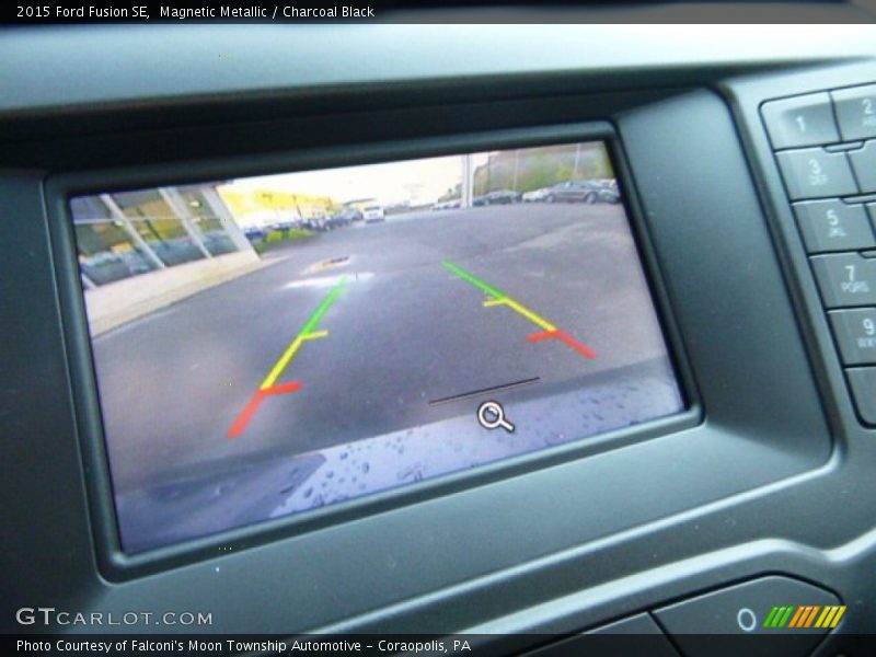 Magnetic Metallic / Charcoal Black 2015 Ford Fusion SE