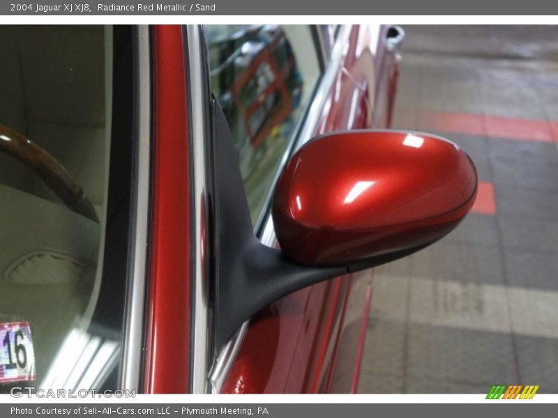 Radiance Red Metallic / Sand 2004 Jaguar XJ XJ8