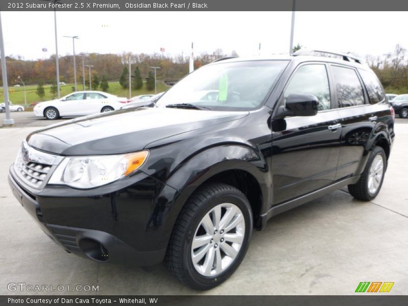 Front 3/4 View of 2012 Forester 2.5 X Premium