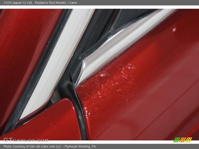 Radiance Red Metallic / Sand 2004 Jaguar XJ XJ8