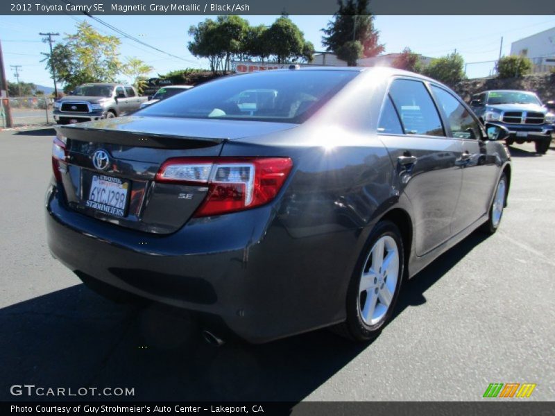 Magnetic Gray Metallic / Black/Ash 2012 Toyota Camry SE