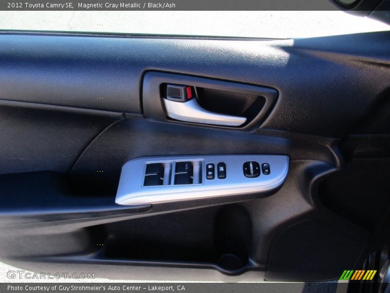 Magnetic Gray Metallic / Black/Ash 2012 Toyota Camry SE