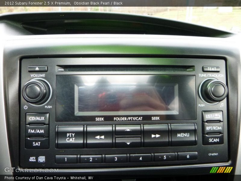 Obsidian Black Pearl / Black 2012 Subaru Forester 2.5 X Premium