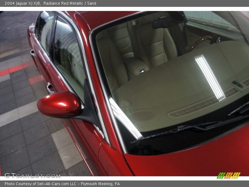 Radiance Red Metallic / Sand 2004 Jaguar XJ XJ8