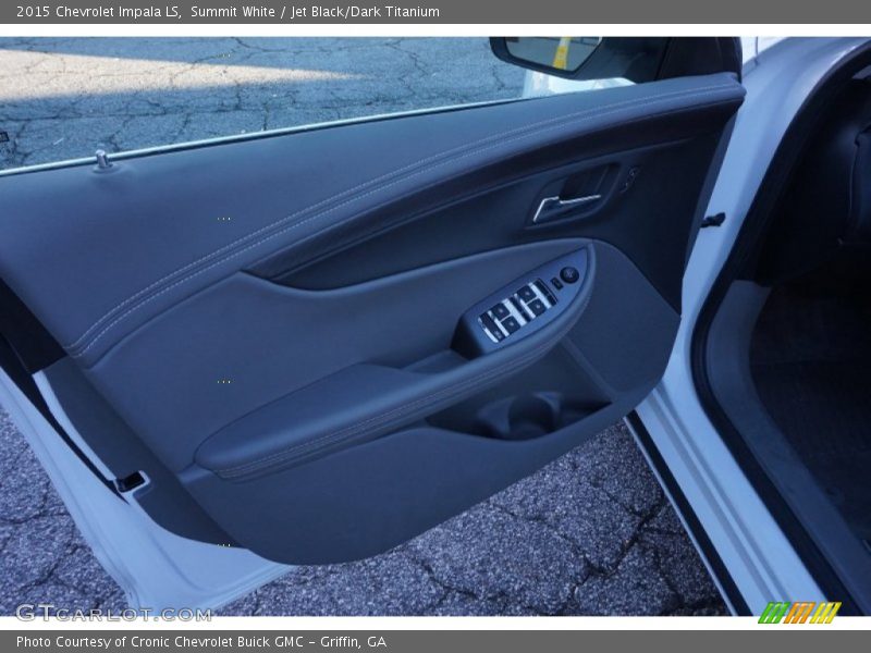Summit White / Jet Black/Dark Titanium 2015 Chevrolet Impala LS