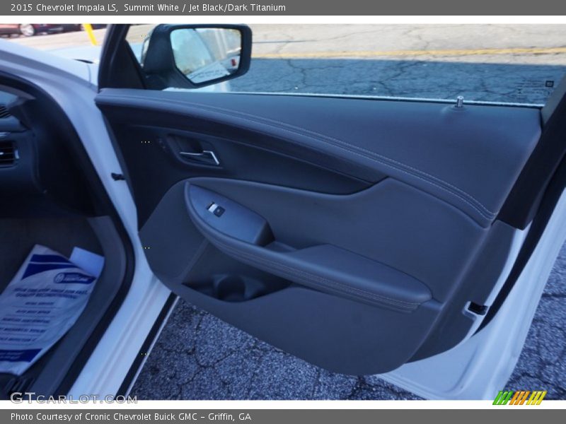 Summit White / Jet Black/Dark Titanium 2015 Chevrolet Impala LS