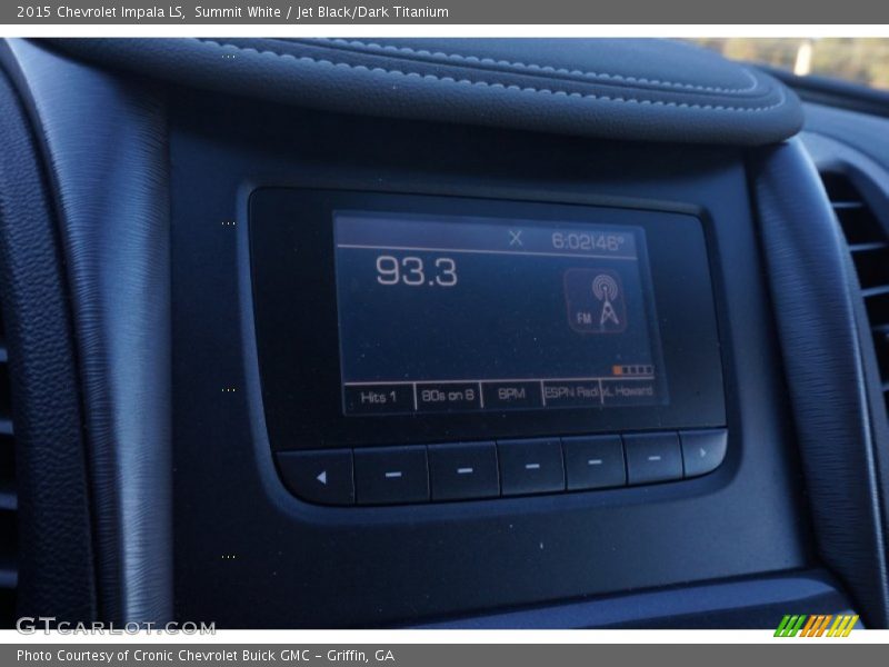 Summit White / Jet Black/Dark Titanium 2015 Chevrolet Impala LS