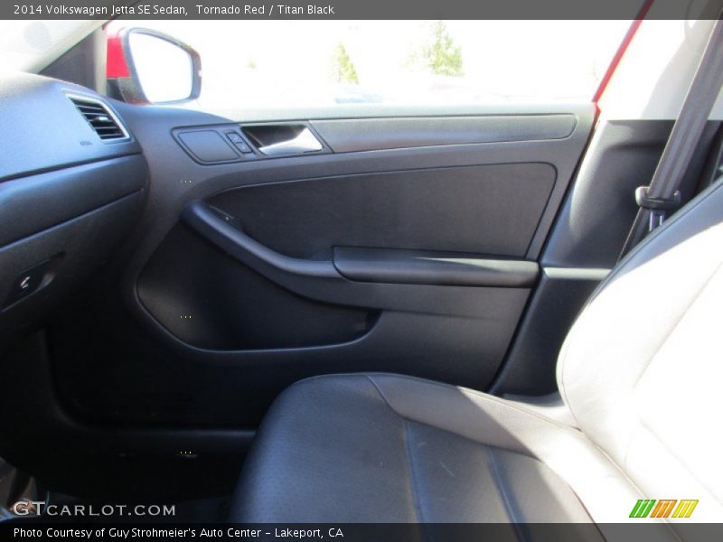 Tornado Red / Titan Black 2014 Volkswagen Jetta SE Sedan