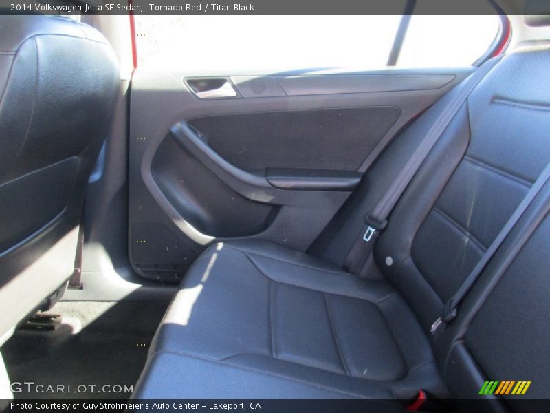 Tornado Red / Titan Black 2014 Volkswagen Jetta SE Sedan