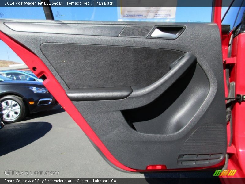 Tornado Red / Titan Black 2014 Volkswagen Jetta SE Sedan