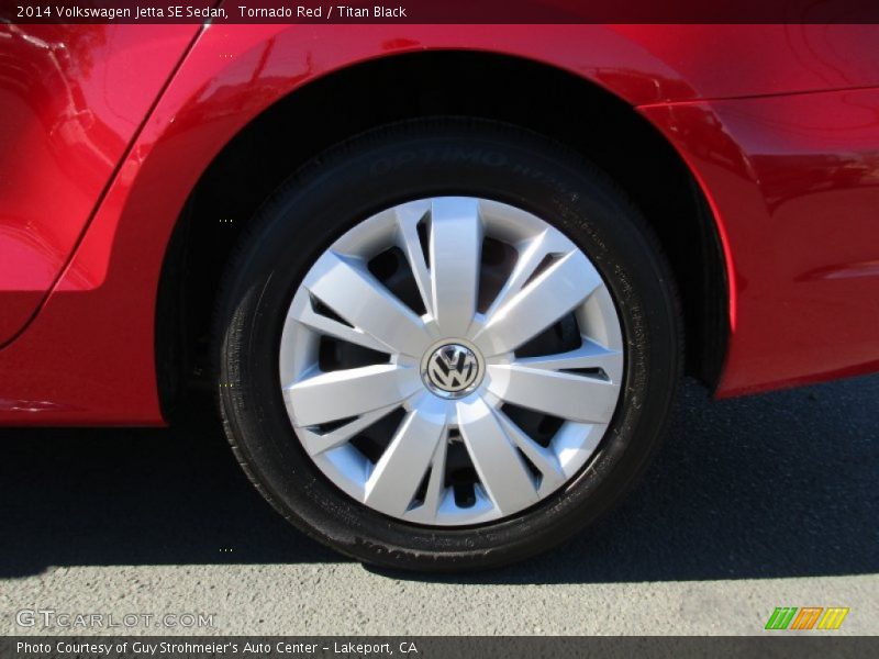 Tornado Red / Titan Black 2014 Volkswagen Jetta SE Sedan