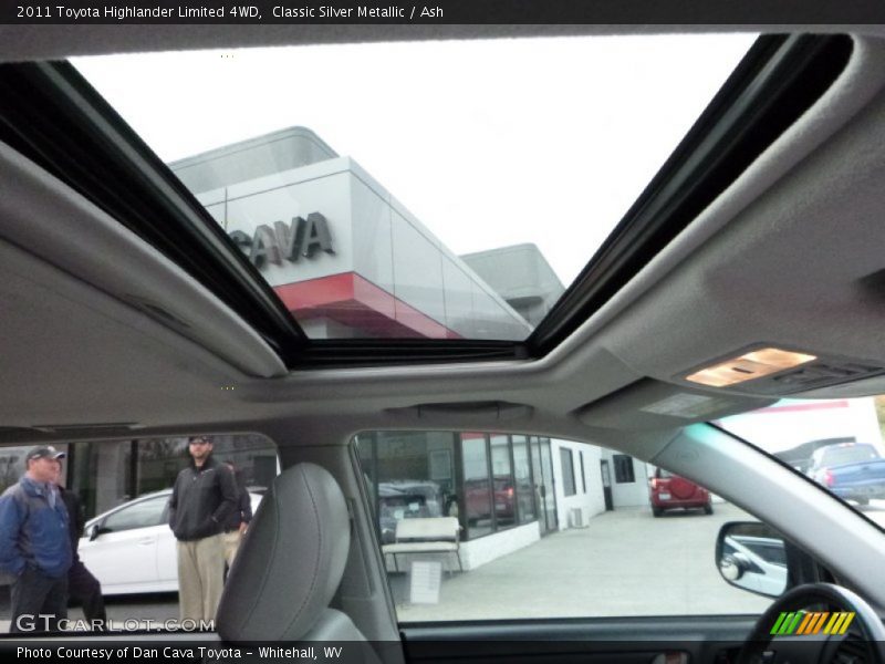 Classic Silver Metallic / Ash 2011 Toyota Highlander Limited 4WD