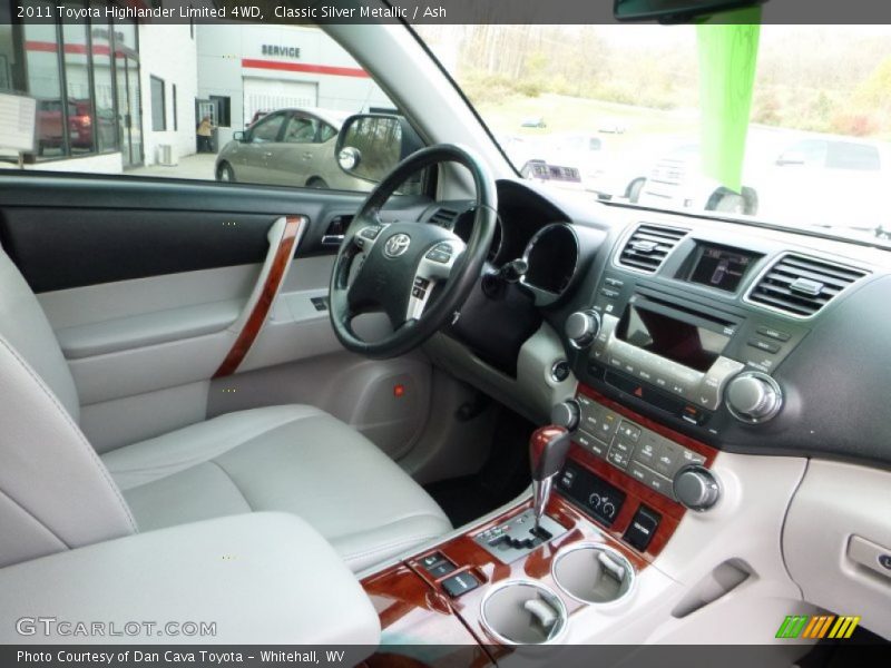 Classic Silver Metallic / Ash 2011 Toyota Highlander Limited 4WD