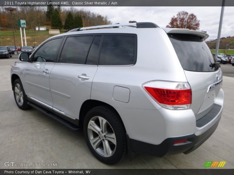 Classic Silver Metallic / Ash 2011 Toyota Highlander Limited 4WD