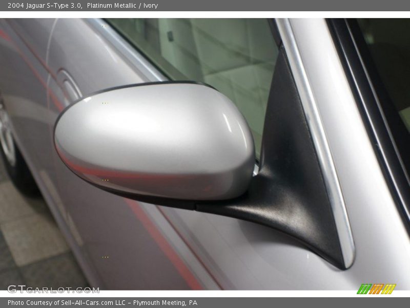 Platinum Metallic / Ivory 2004 Jaguar S-Type 3.0