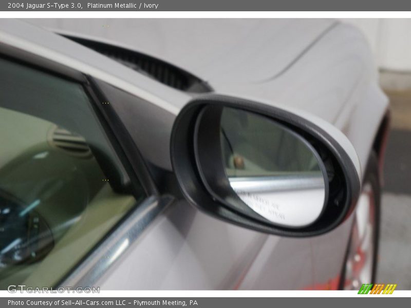 Platinum Metallic / Ivory 2004 Jaguar S-Type 3.0