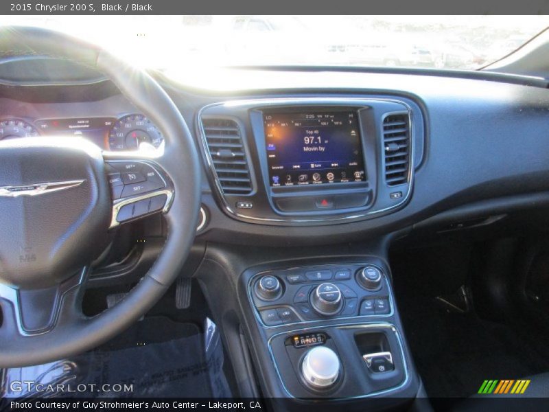 Black / Black 2015 Chrysler 200 S