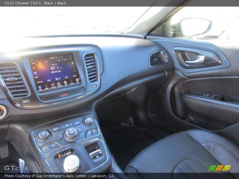 Black / Black 2015 Chrysler 200 S