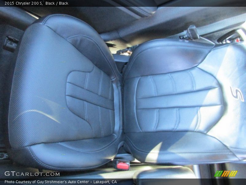 Black / Black 2015 Chrysler 200 S