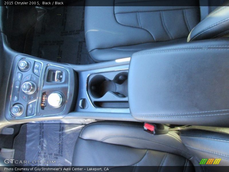 Black / Black 2015 Chrysler 200 S