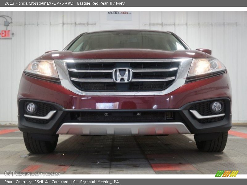 Basque Red Pearl II / Ivory 2013 Honda Crosstour EX-L V-6 4WD