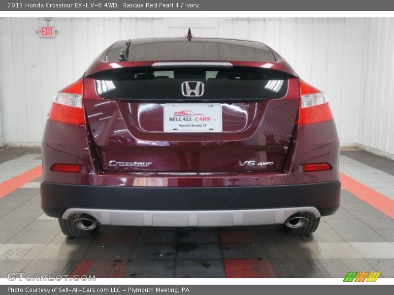 Basque Red Pearl II / Ivory 2013 Honda Crosstour EX-L V-6 4WD