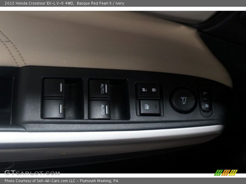 Basque Red Pearl II / Ivory 2013 Honda Crosstour EX-L V-6 4WD