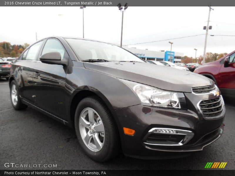 Tungsten Metallic / Jet Black 2016 Chevrolet Cruze Limited LT