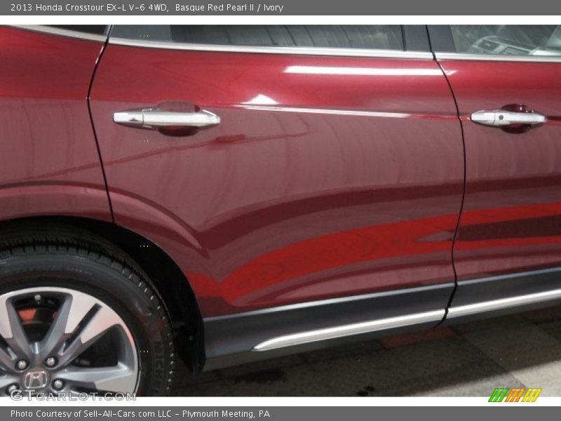 Basque Red Pearl II / Ivory 2013 Honda Crosstour EX-L V-6 4WD