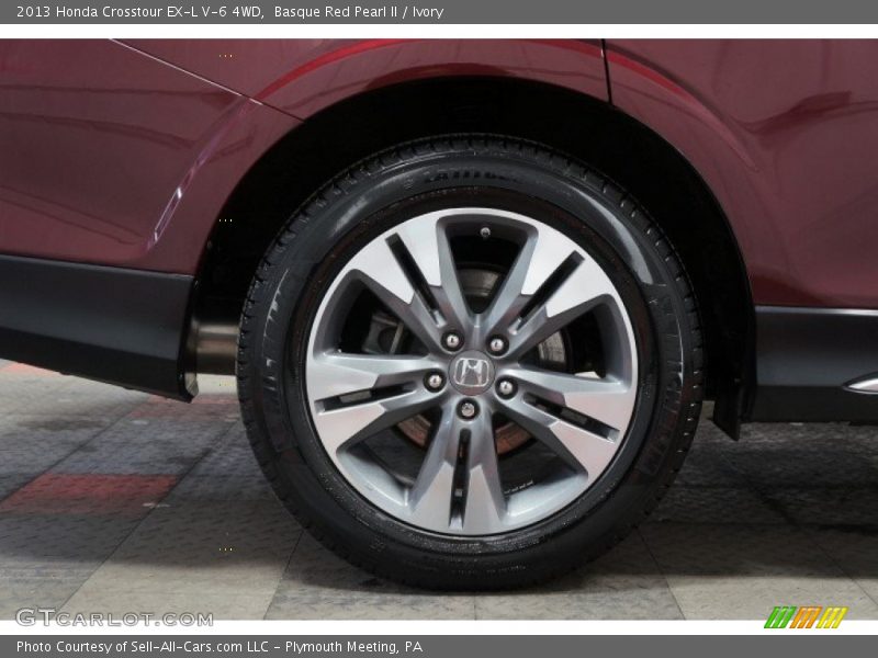 Basque Red Pearl II / Ivory 2013 Honda Crosstour EX-L V-6 4WD