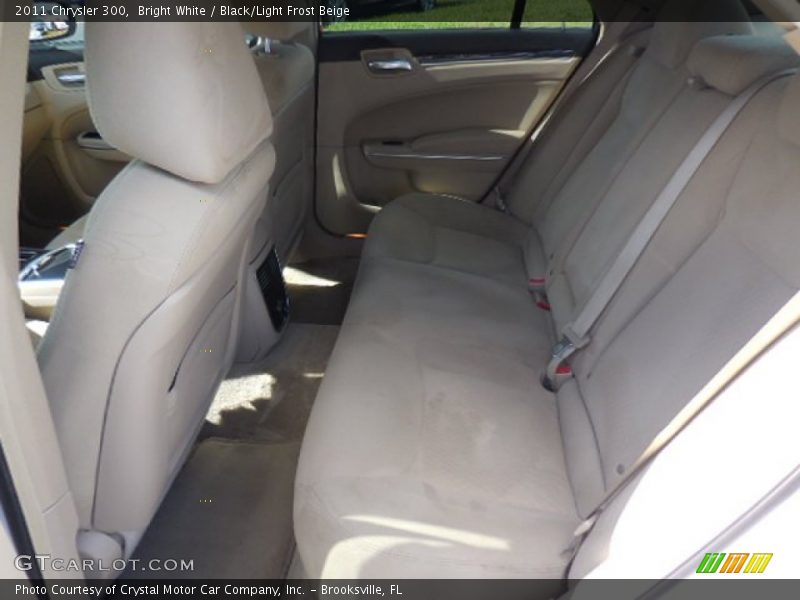 Bright White / Black/Light Frost Beige 2011 Chrysler 300