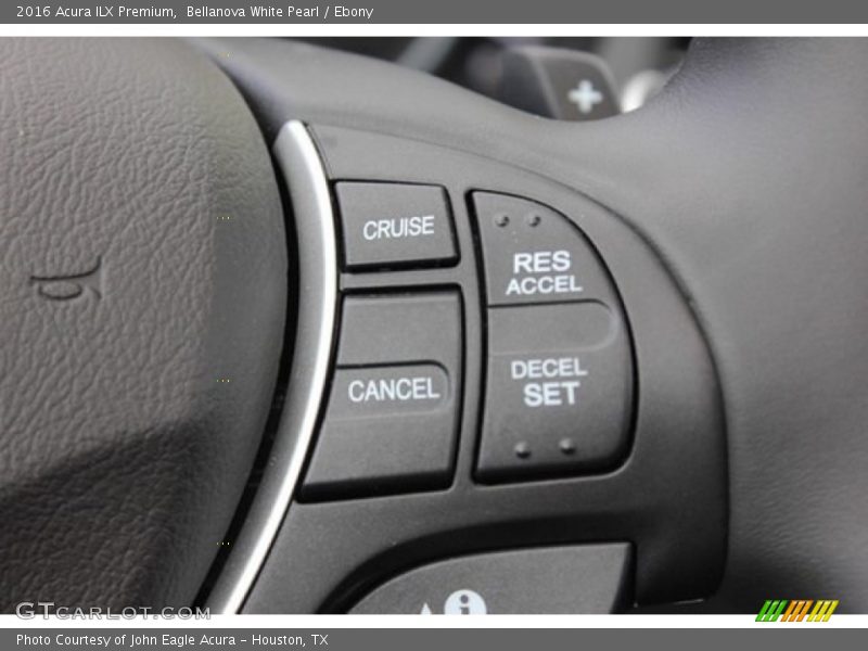 Bellanova White Pearl / Ebony 2016 Acura ILX Premium