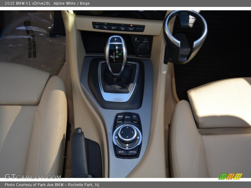 Alpine White / Beige 2015 BMW X1 xDrive28i