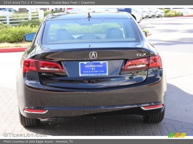 Crystal Black Pearl / Graystone 2016 Acura TLX 2.4 Technology