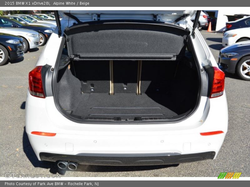 Alpine White / Beige 2015 BMW X1 xDrive28i