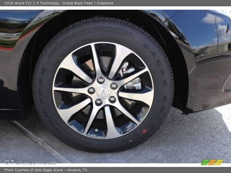 Crystal Black Pearl / Graystone 2016 Acura TLX 2.4 Technology