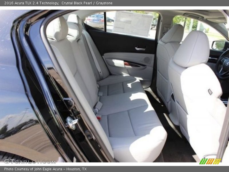 Crystal Black Pearl / Graystone 2016 Acura TLX 2.4 Technology