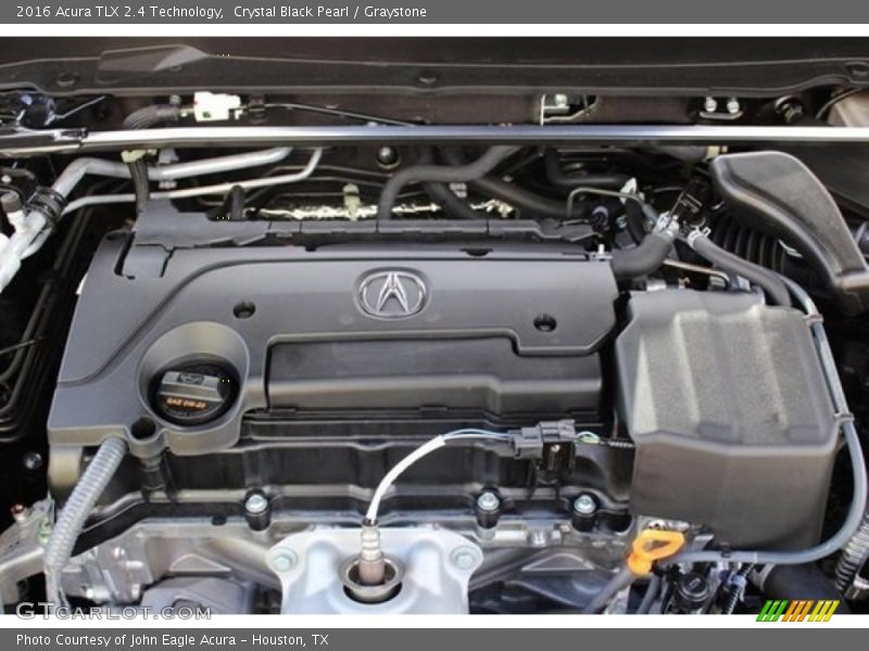 Crystal Black Pearl / Graystone 2016 Acura TLX 2.4 Technology
