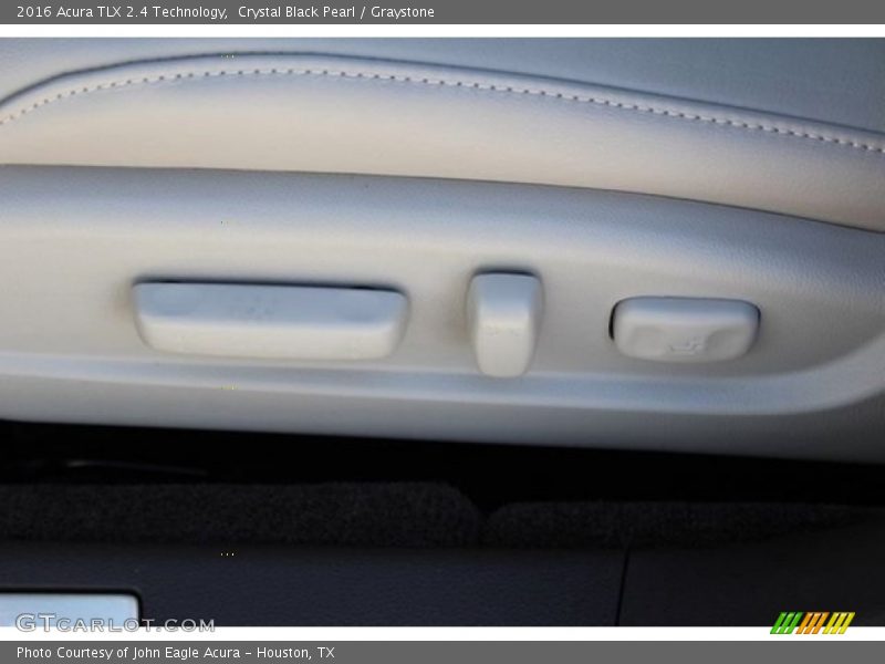 Crystal Black Pearl / Graystone 2016 Acura TLX 2.4 Technology