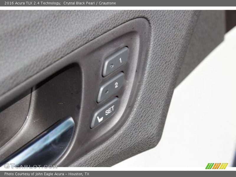 Crystal Black Pearl / Graystone 2016 Acura TLX 2.4 Technology