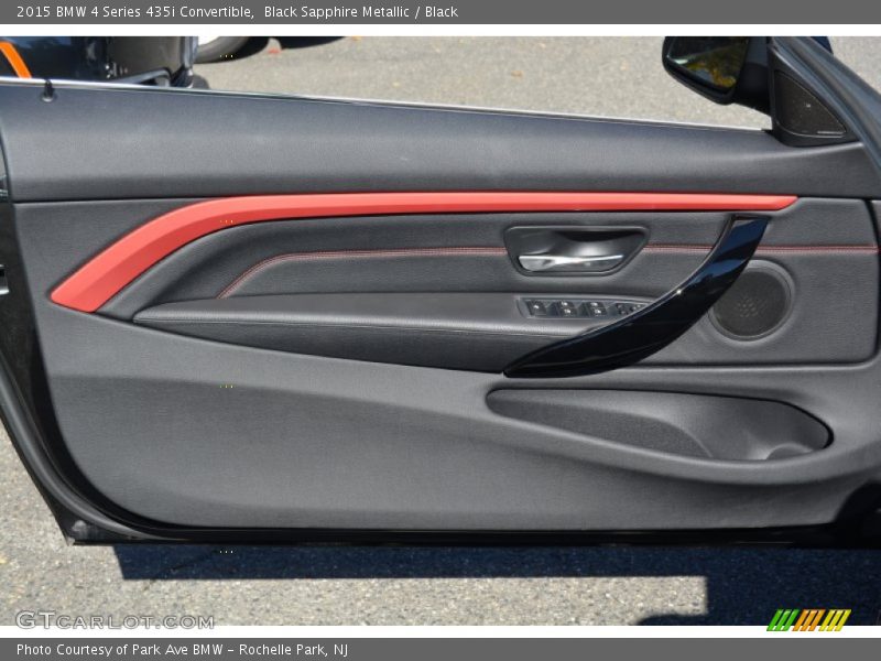 Black Sapphire Metallic / Black 2015 BMW 4 Series 435i Convertible